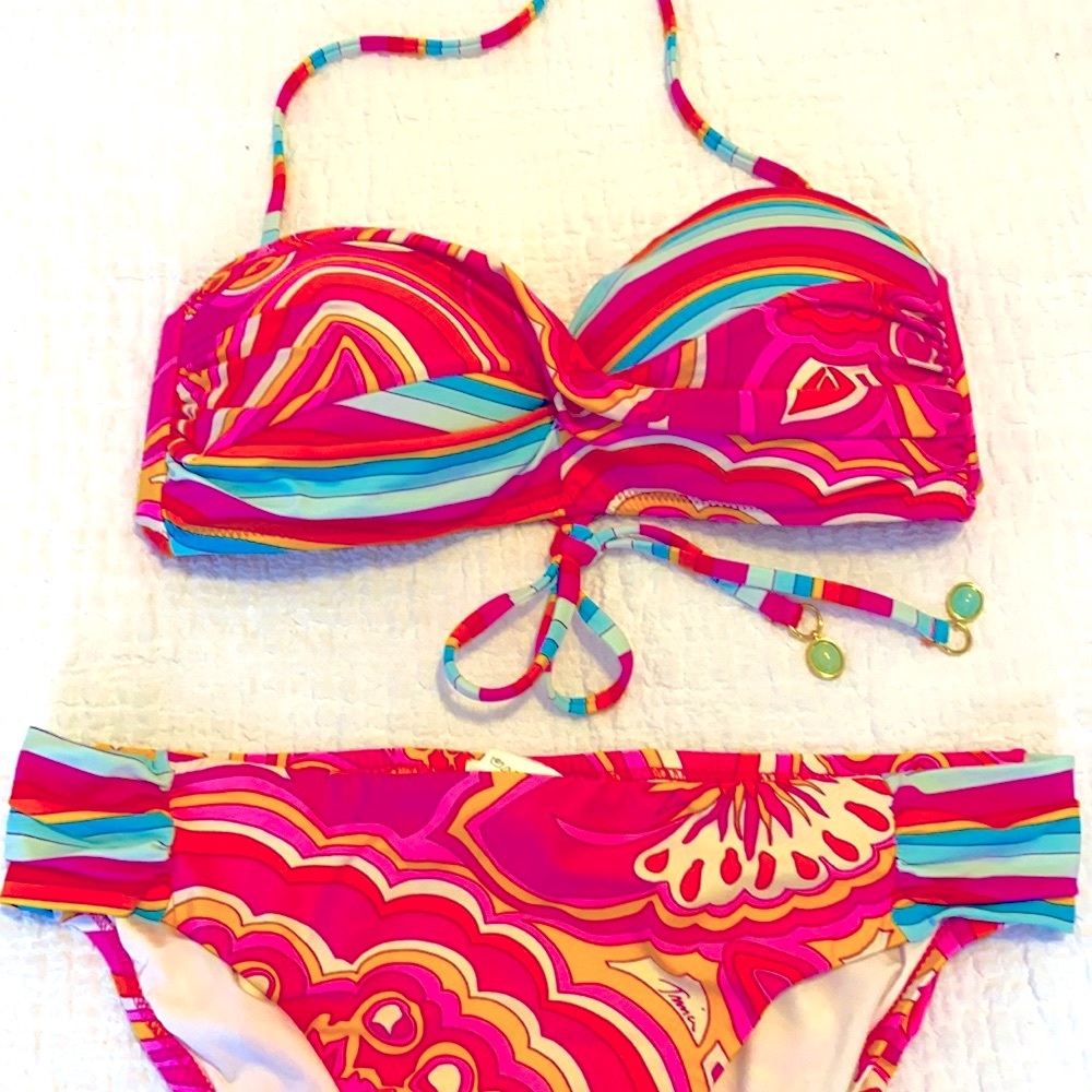 Trina Turk multi colored bikini